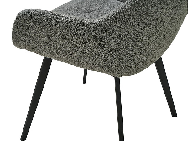 Стул Vetro Mebel M-160 Серый Ткань Букле-11