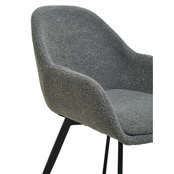 Стул Vetro Mebel M-160 Серый Ткань Букле-8