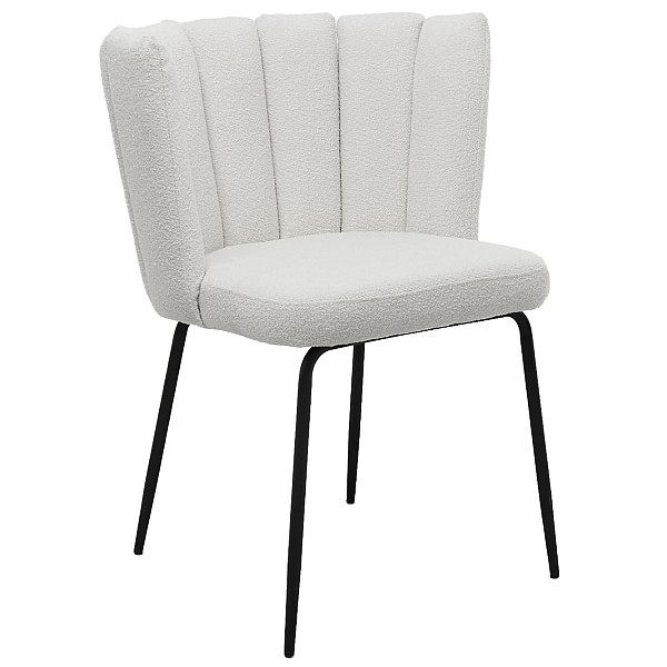 Стул Vetro Mebel M-200 Айвори Ткань Букле-0