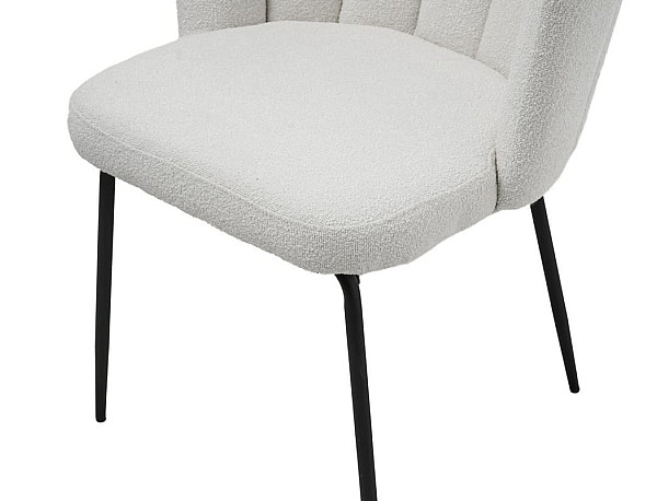 Стул Vetro Mebel M-200 Айвори Ткань Букле-8