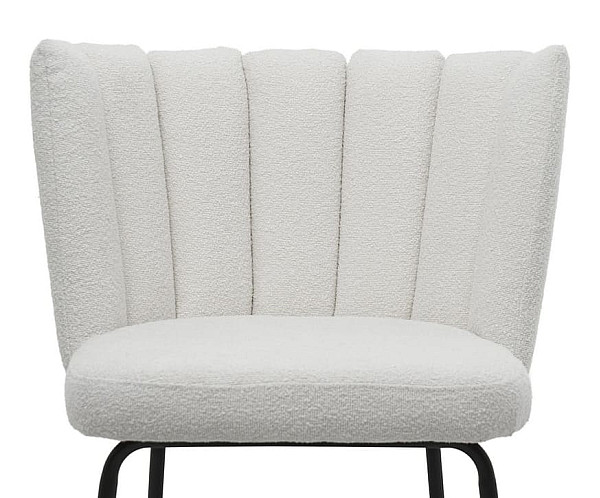 Стул Vetro Mebel M-200 Айвори Ткань Букле-5