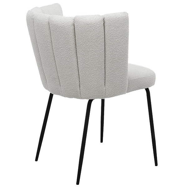 Стул Vetro Mebel M-200 Айвори Ткань Букле-3