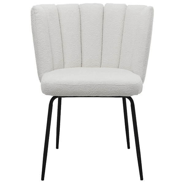 Стул Vetro Mebel M-200 Айвори Ткань Букле-1