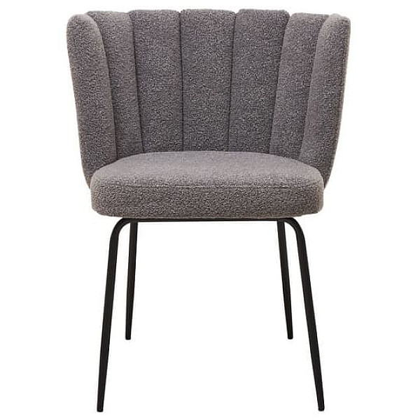 Стул Vetro Mebel M-200 Серый Ткань Букле-1