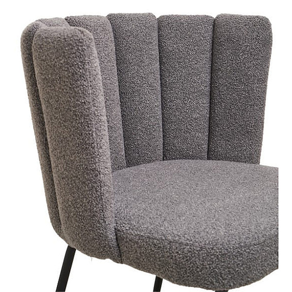 Стул Vetro Mebel M-200 Серый Ткань Букле-6