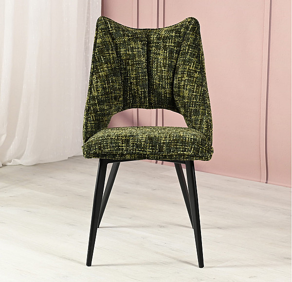 Стілець Vetro Mebel M-217 Форест/чорний тканина-2