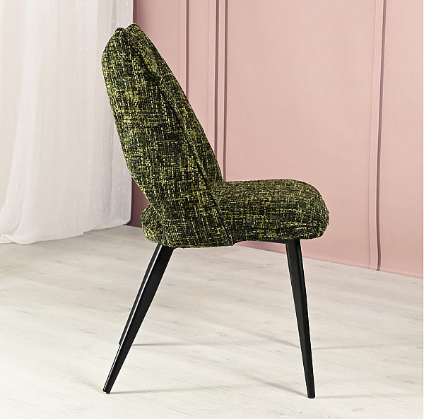 Стілець Vetro Mebel M-217 Форест/чорний тканина-3