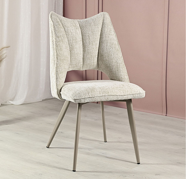 Стілець Vetro Mebel M-217 Тофу/капучіно тканина-1