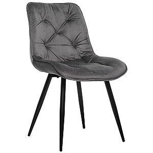 Стул Vetro Mebel M-48 Серый велюр
