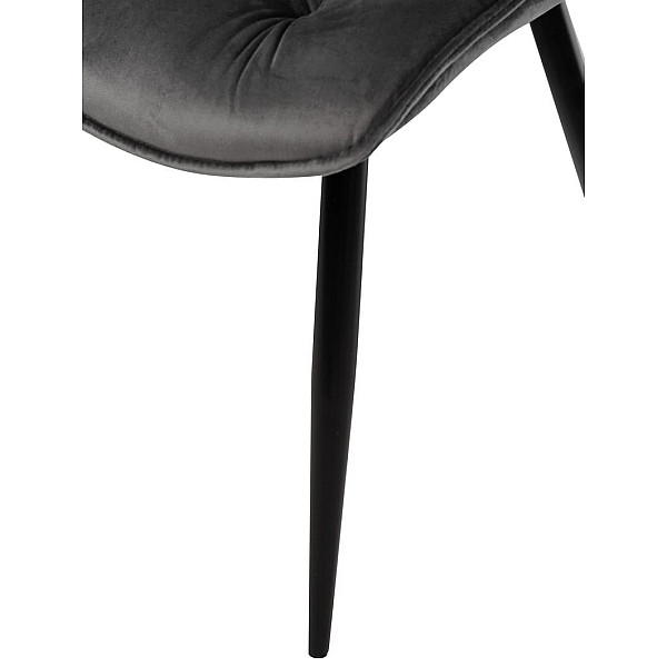 Стілець Vetro Mebel M-48 Сірий велюр-14