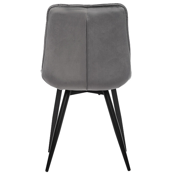 Стілець Vetro Mebel M-48 Сірий велюр-9