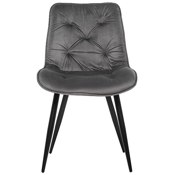 Стілець Vetro Mebel M-48 Сірий велюр-6