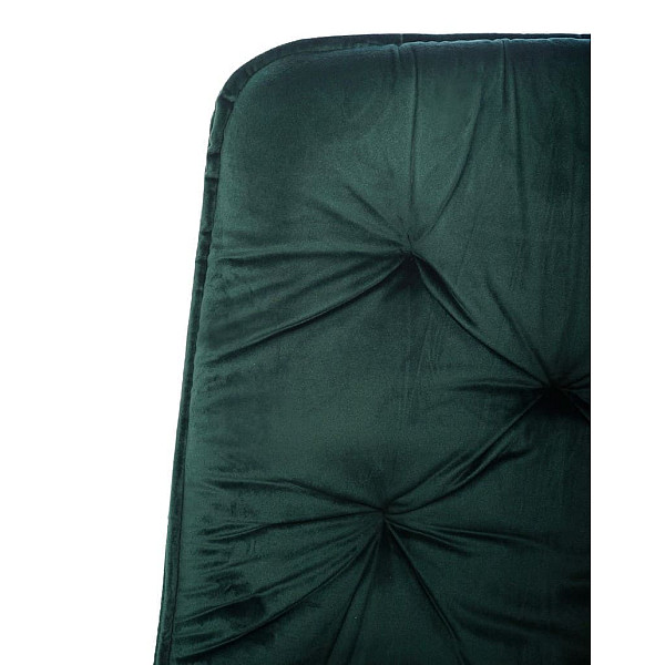 Стул Vetro Mebel M-48 Изумрудный-черный велюр-7