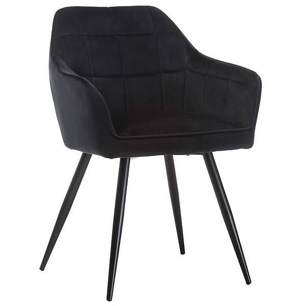 Стул Vetro Mebel M-62 Черный велюр-0