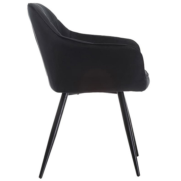 Стул Vetro Mebel M-62 Черный велюр-5