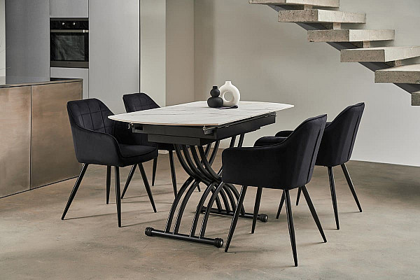 Стул Vetro Mebel M-62 Черный велюр-3