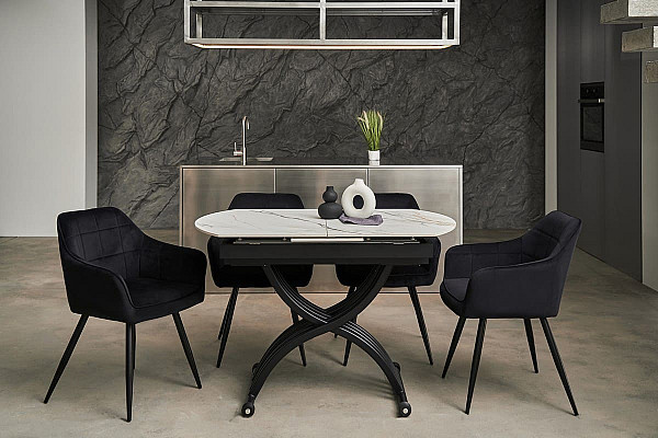 Стул Vetro Mebel M-62 Черный велюр-1