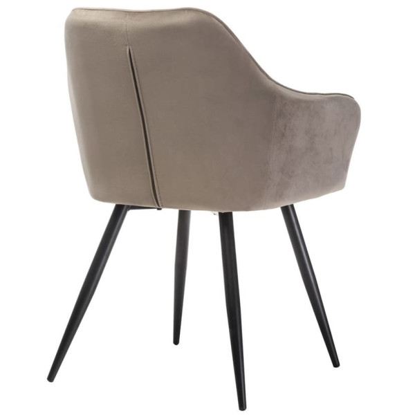 Стілець Vetro Mebel M-62 Капучіно велюр-3