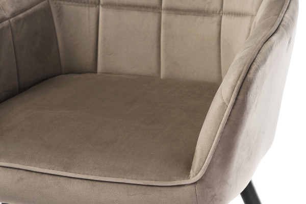 Стілець Vetro Mebel M-62 Капучіно велюр-6