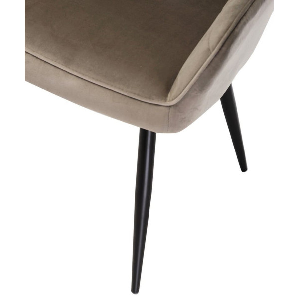 Стілець Vetro Mebel M-62 Капучіно велюр-8