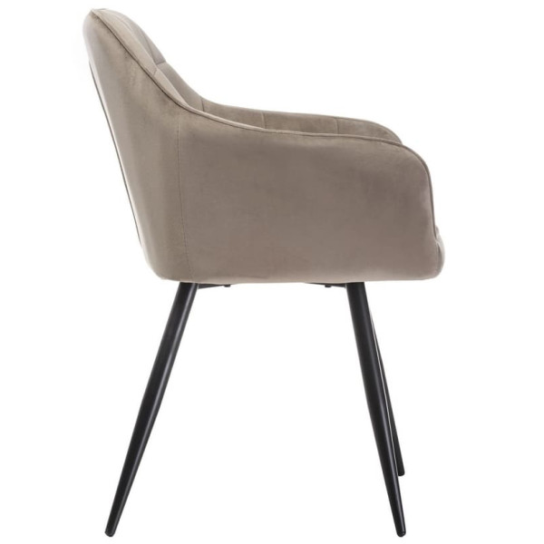 Стілець Vetro Mebel M-62 Капучіно велюр-2