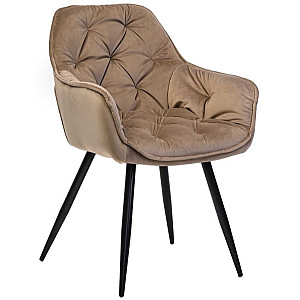 Стул кресло Vetro Mebel M-65 Капучино велюр