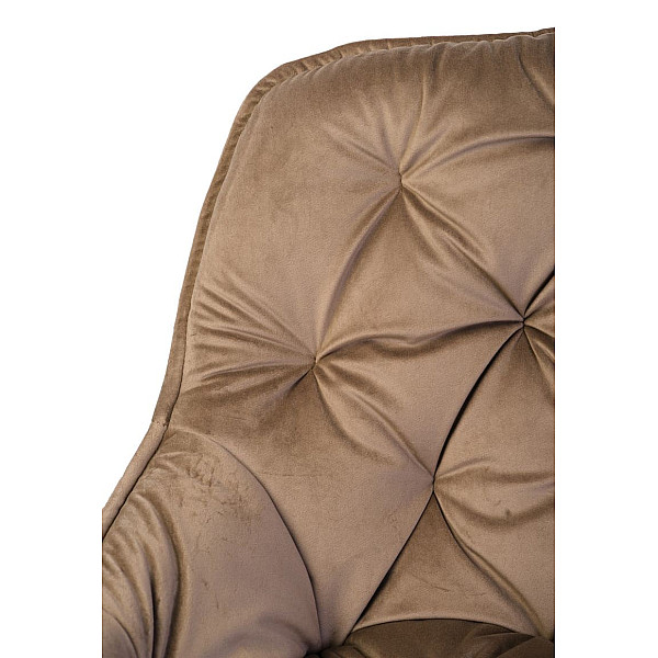 Стул кресло Vetro Mebel M-65 Капучино велюр-6