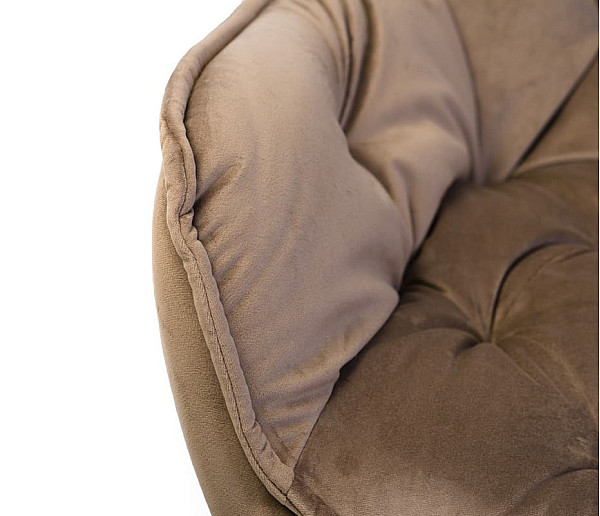 Стул кресло Vetro Mebel M-65 Капучино велюр-8