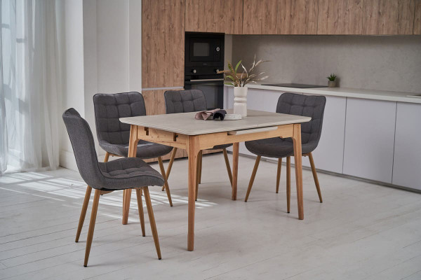 Стул Vetro Mebel M-76 Пепельный-дуб-3