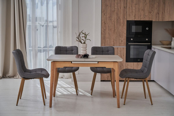 Стул Vetro Mebel M-76 Пепельный-дуб-5