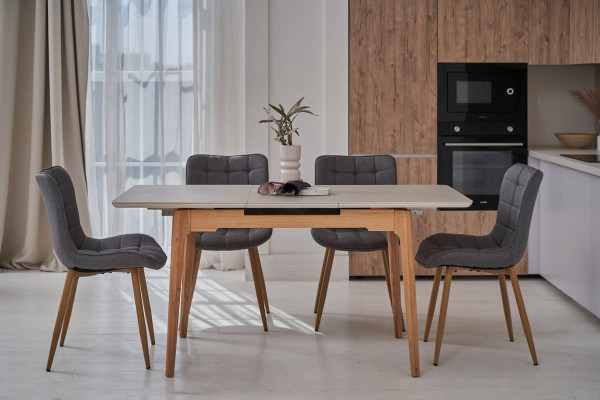 Стул Vetro Mebel M-76 Пепельный-дуб-6