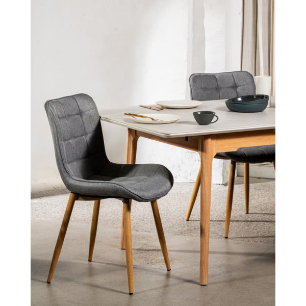 Стул Vetro Mebel M-76 Пепельный-дуб-1