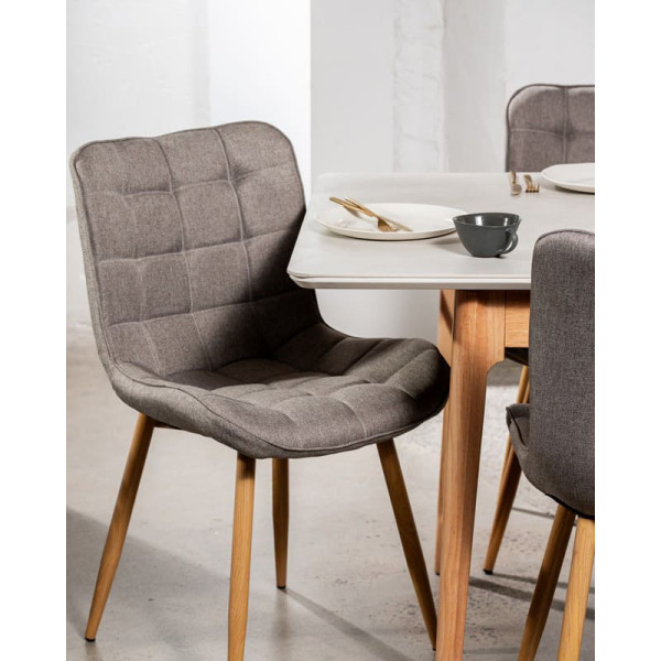 Стілець Vetro Mebel M-76 Тауп-дуб-1