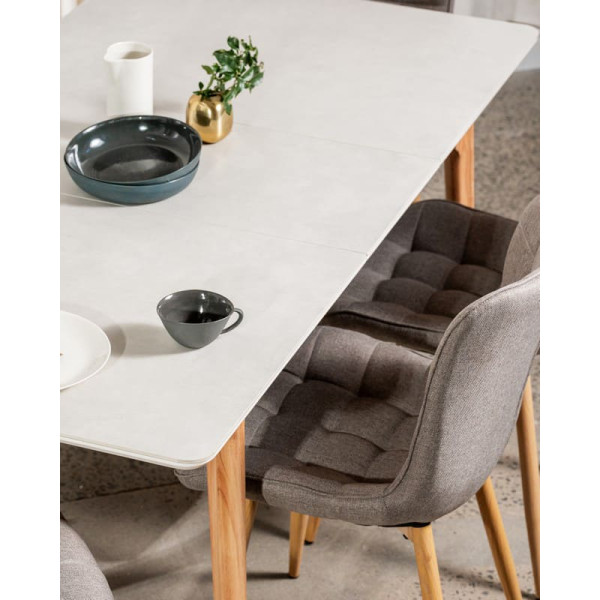 Стілець Vetro Mebel M-76 Тауп-дуб-2