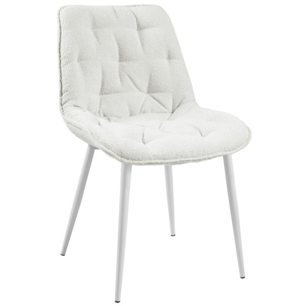 Стул Vetro Mebel M-78 Айвори букле/ айвори-0