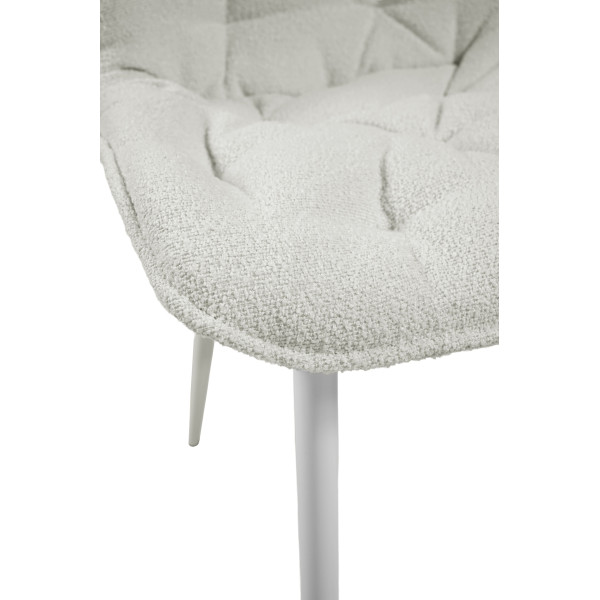 Стул Vetro Mebel M-78 Айвори букле/ айвори-17