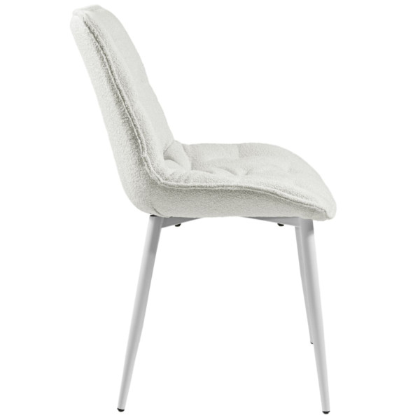 Стул Vetro Mebel M-78 Айвори букле/ айвори-11