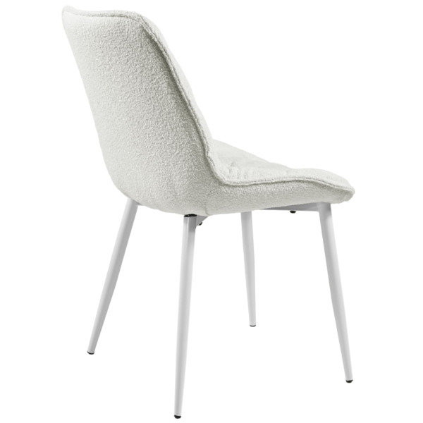 Стул Vetro Mebel M-78 Айвори букле/ айвори-12