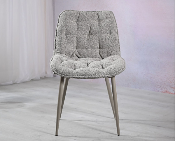 Стул Vetro Mebel M-78 Марципан букле / капучино-2