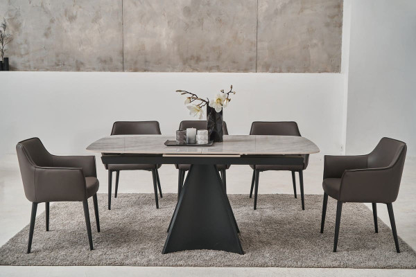 Стул Vetro Mebel M-90 Серый экокожа-2