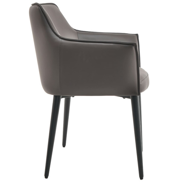 Стул Vetro Mebel M-90 Серый экокожа-4