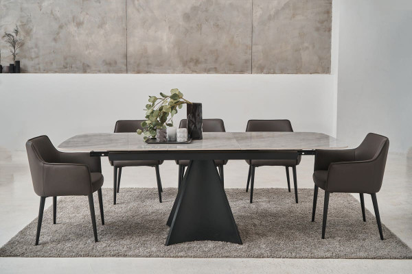 Стул Vetro Mebel M-90 Серый экокожа-1