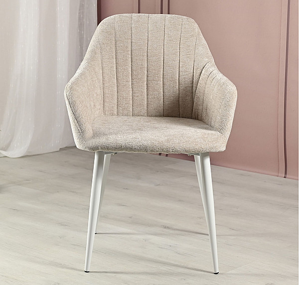 Стілець Vetro Mebel M-95 Екрю білий-2