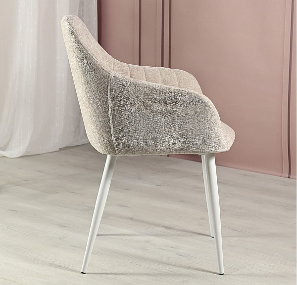 Стілець Vetro Mebel M-95 Екрю білий-3