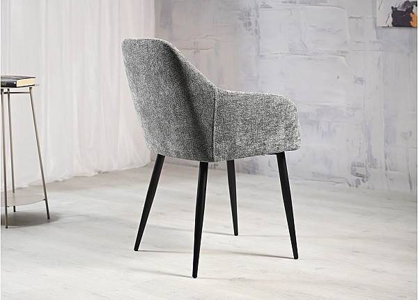 Стілець Vetro Mebel M-95 Попільний/чорний-4