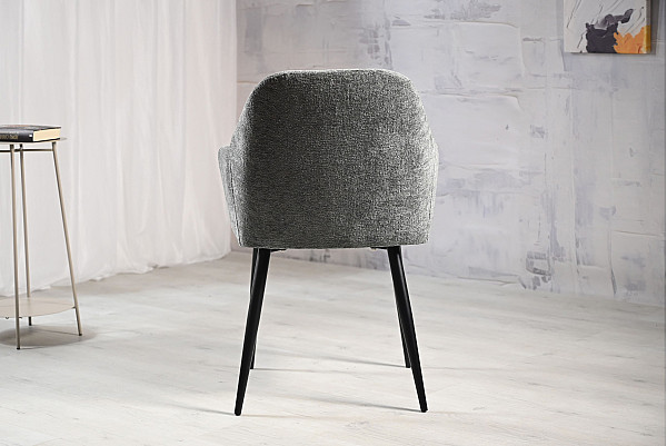 Стілець Vetro Mebel M-95 Попільний/чорний-5