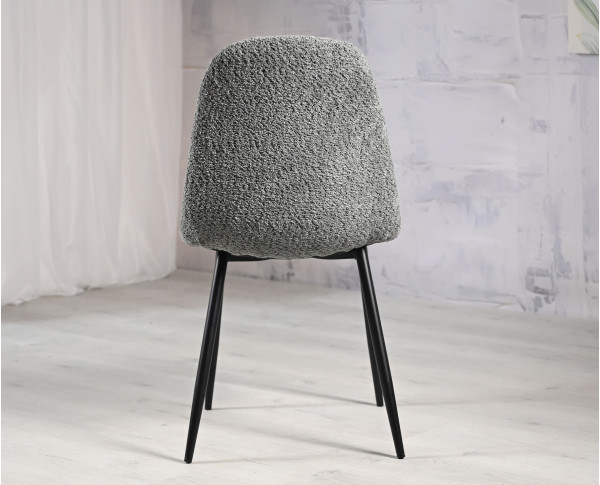 Стул Vetro Mebel N-160 Серый букле/черный-5