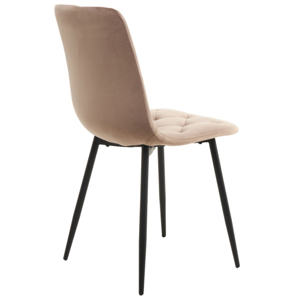 Стул Vetro Mebel N-41 Капучино-черный-5