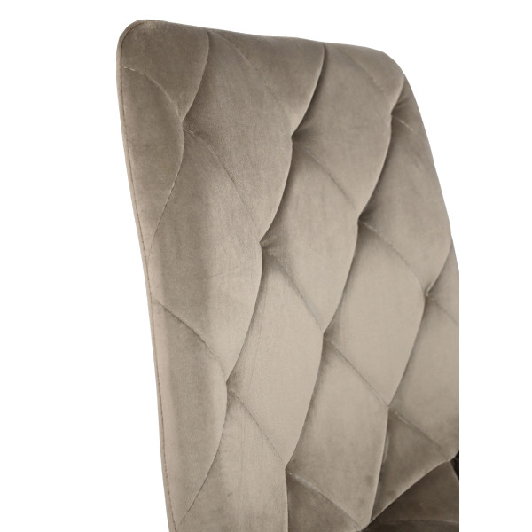 Стул Vetro Mebel N-41 Капучино велюр-дуб-11