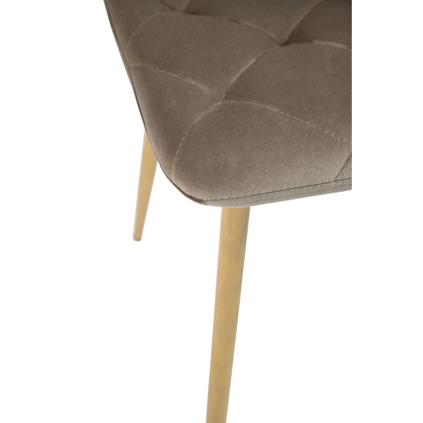 Стул Vetro Mebel N-41 Капучино велюр-дуб-14